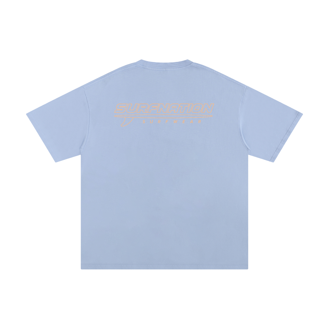 Orange Longboard Tee