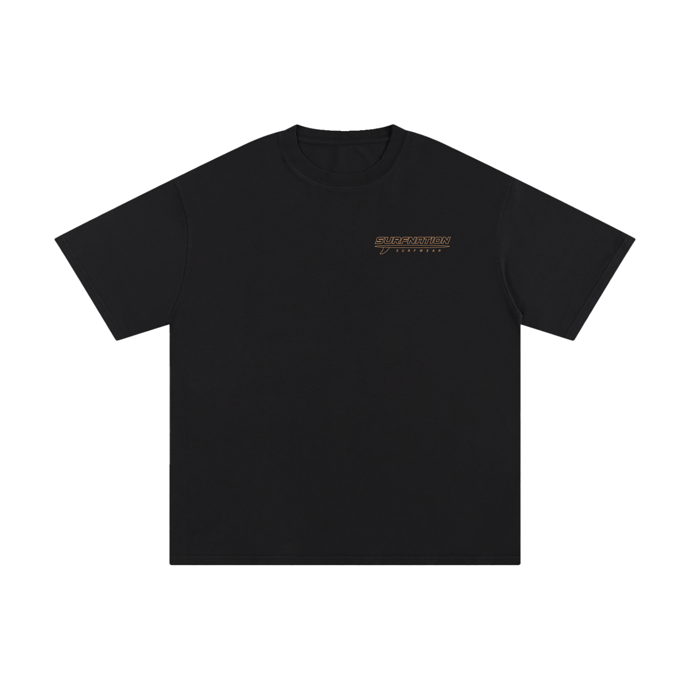 Orange Longboard Tee
