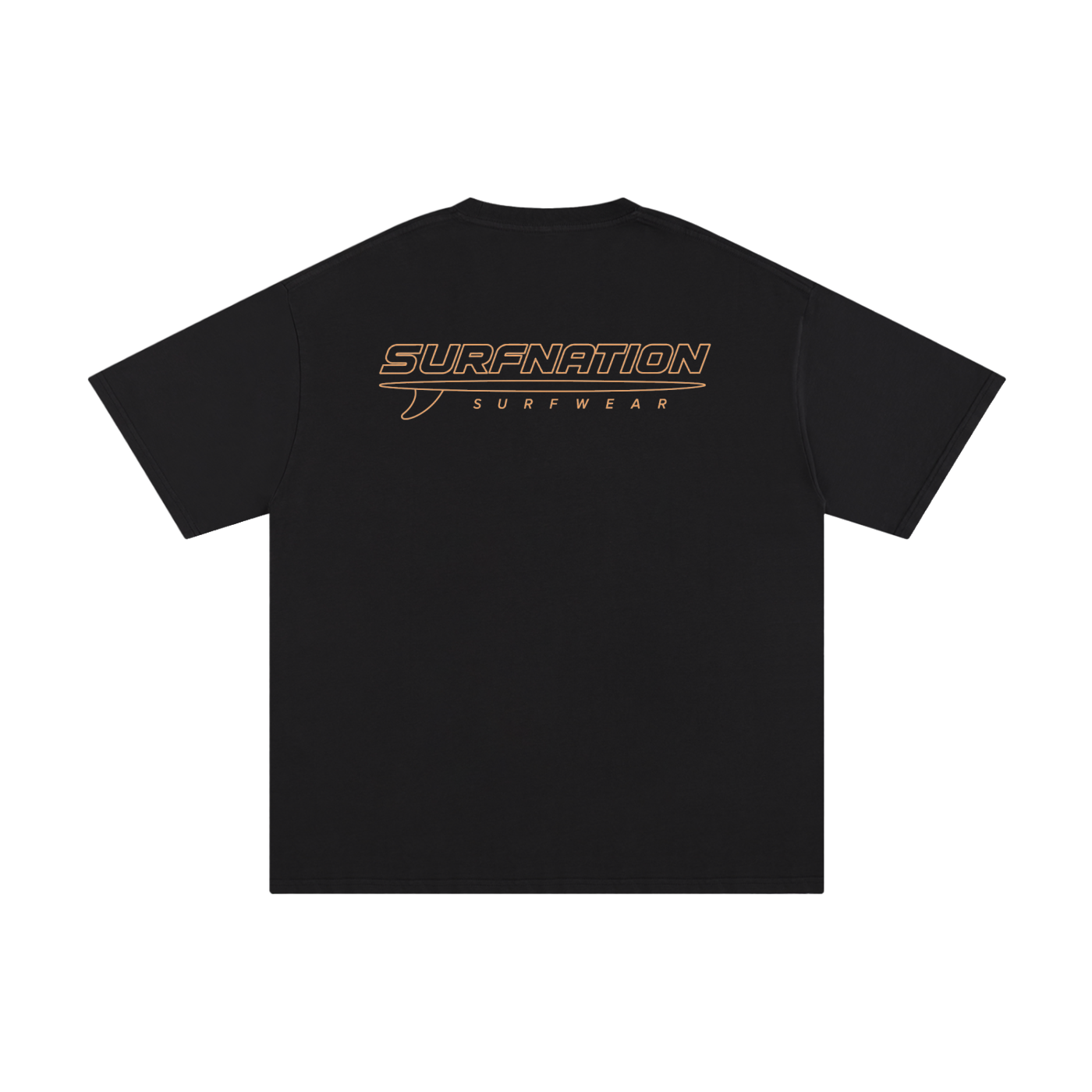 Orange Longboard Tee