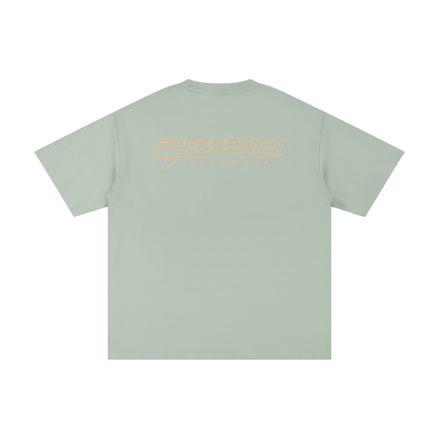 Orange Longboard Tee