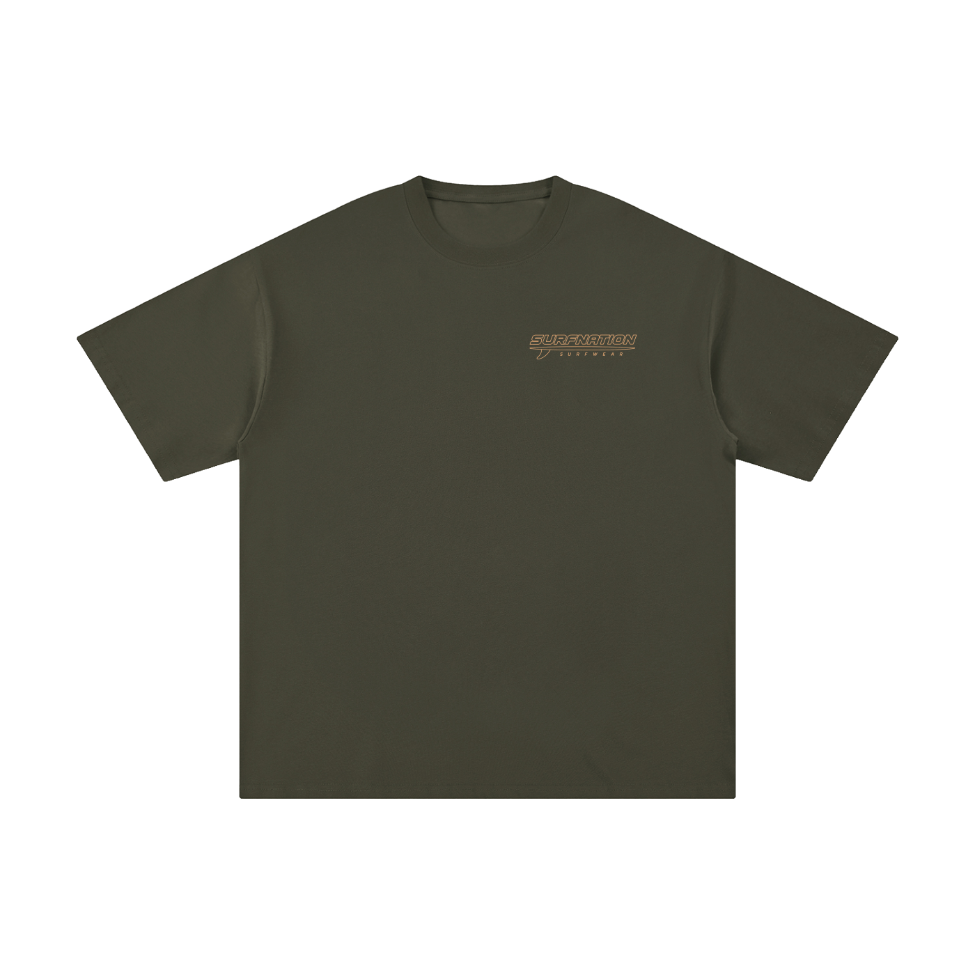 Orange Longboard Tee