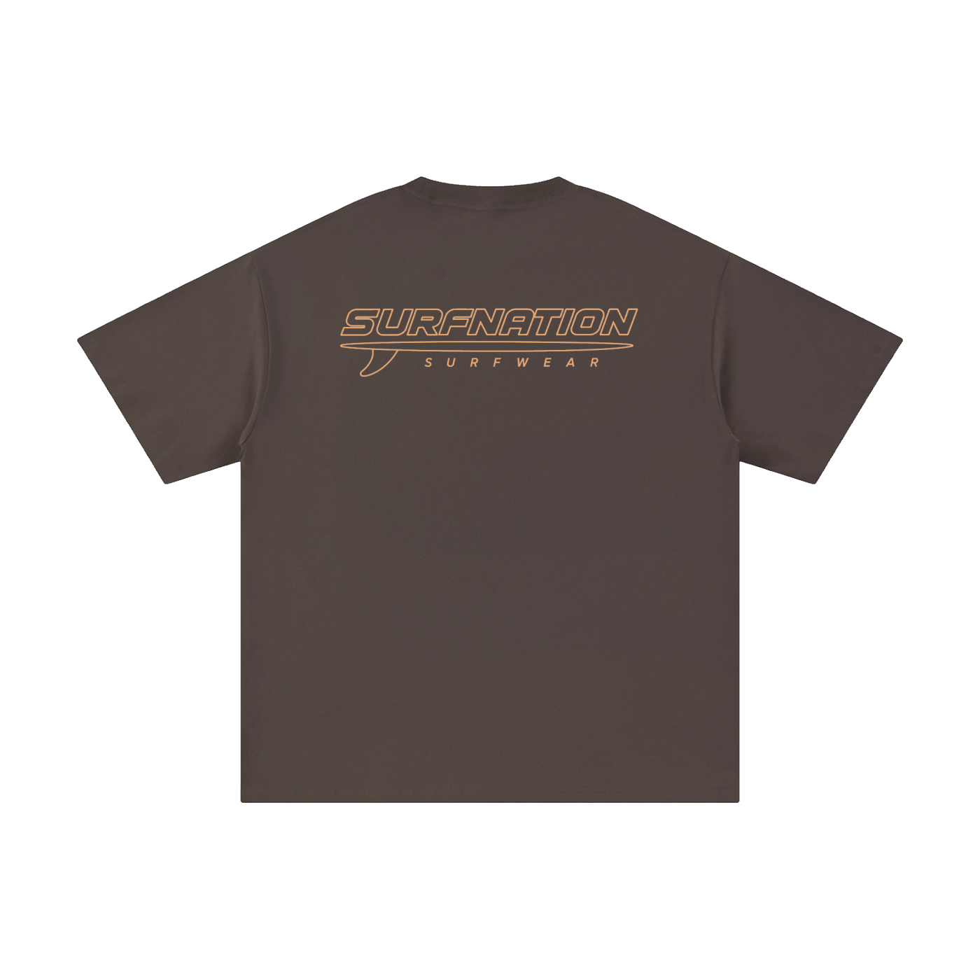 Orange Longboard Tee