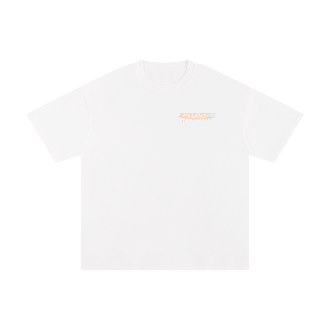 Orange Longboard Tee