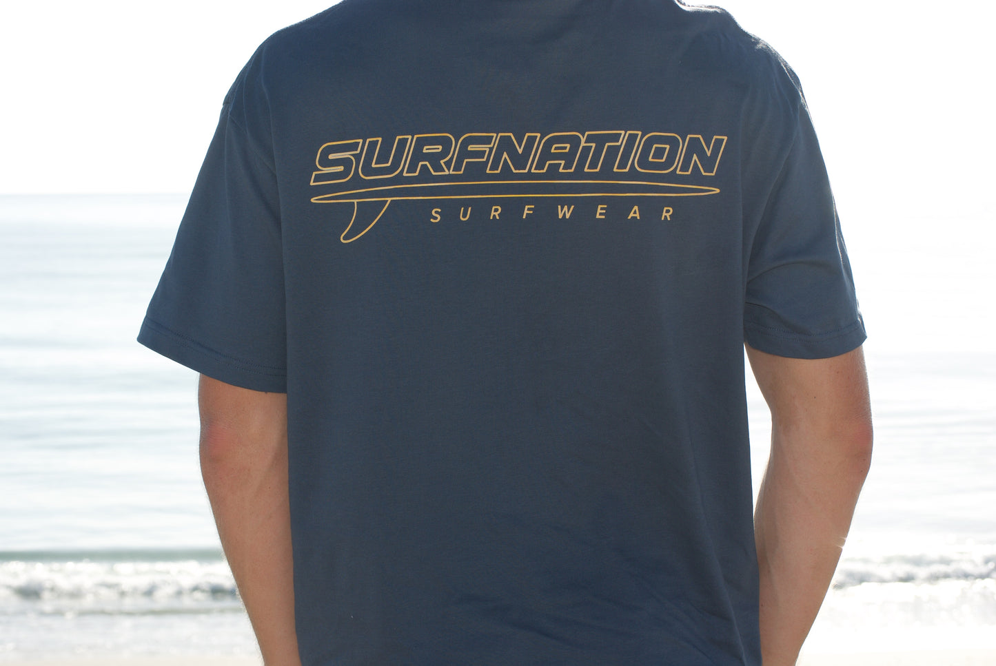 Orange Longboard Tee