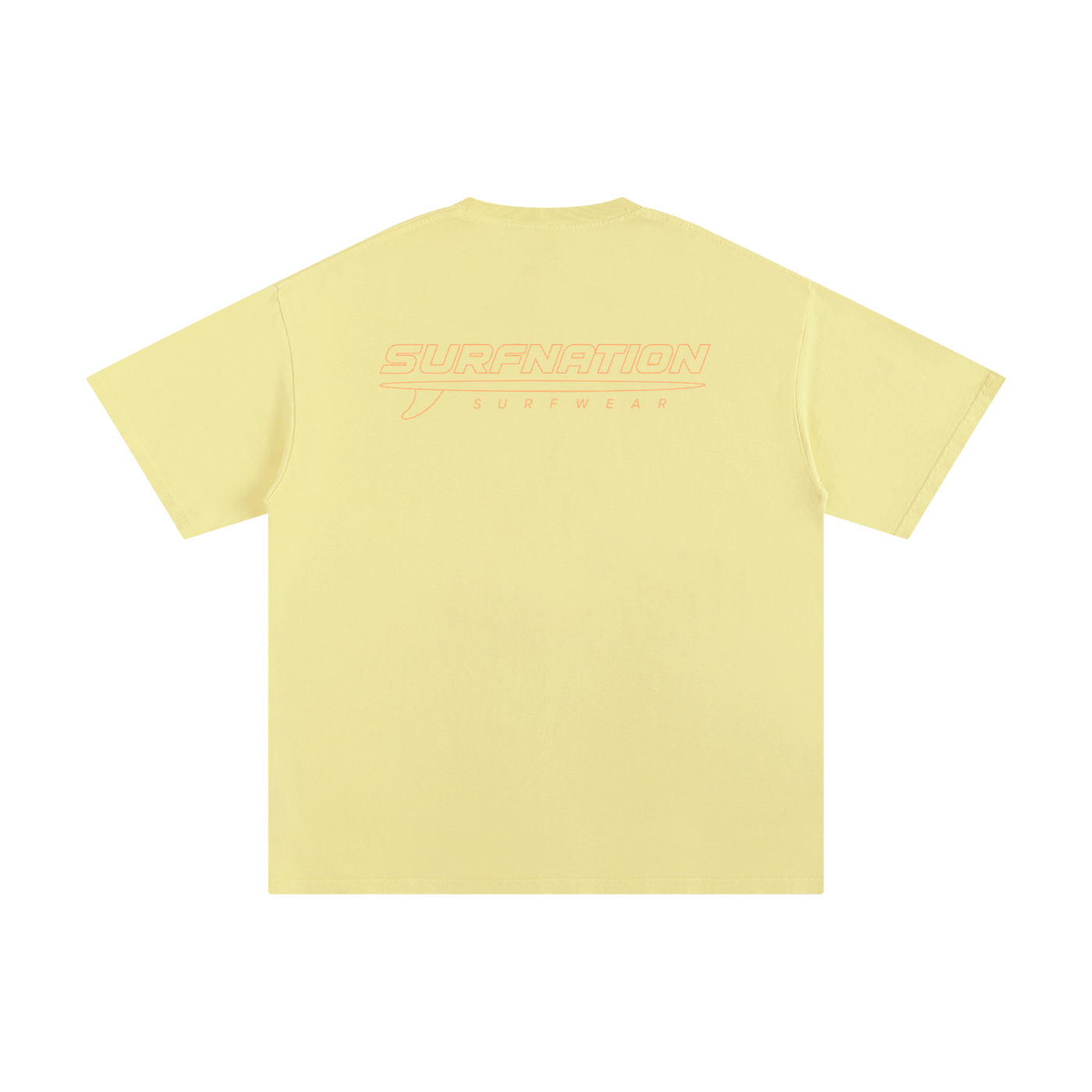 Orange Longboard Tee