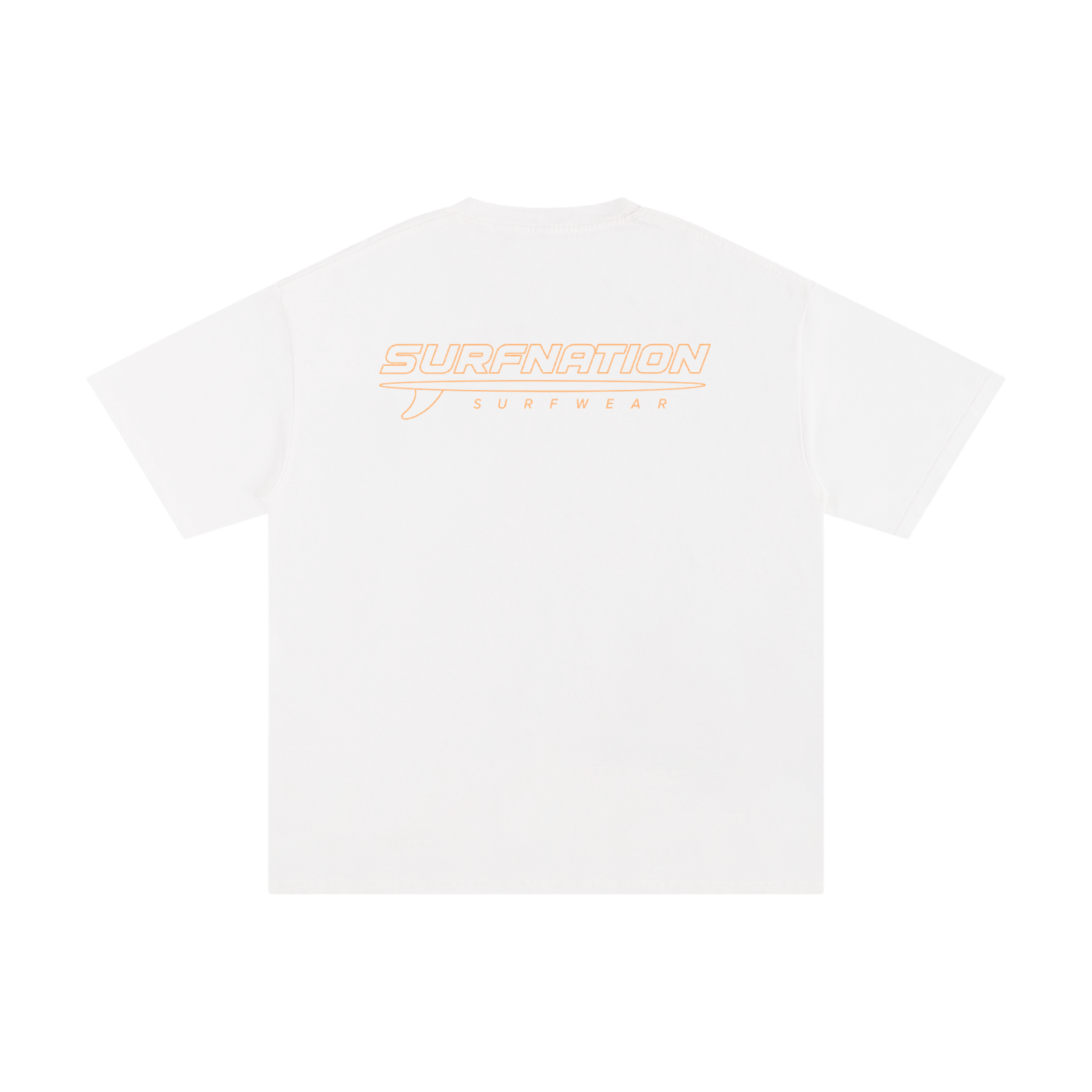 Orange Longboard Tee