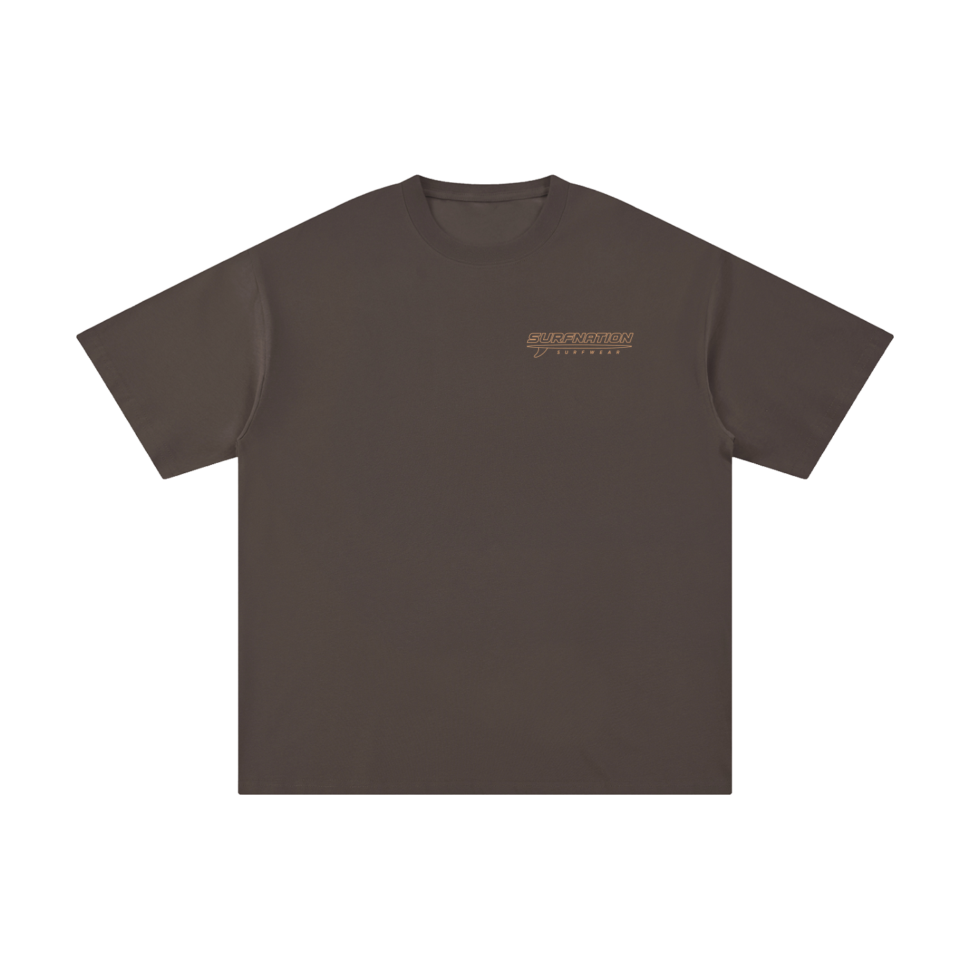 Orange Longboard Tee