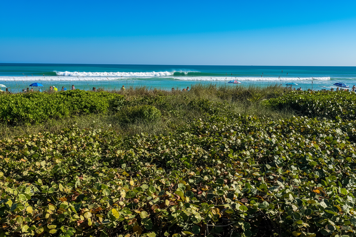 Enhanced beach banner